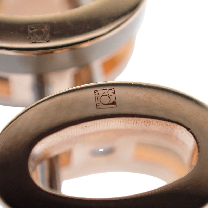 エルメス HERMES ミニ ポップ H H608002FO ピアス メタル ピンクゴールド マロングラッセ レディース【中古】【Aランク】