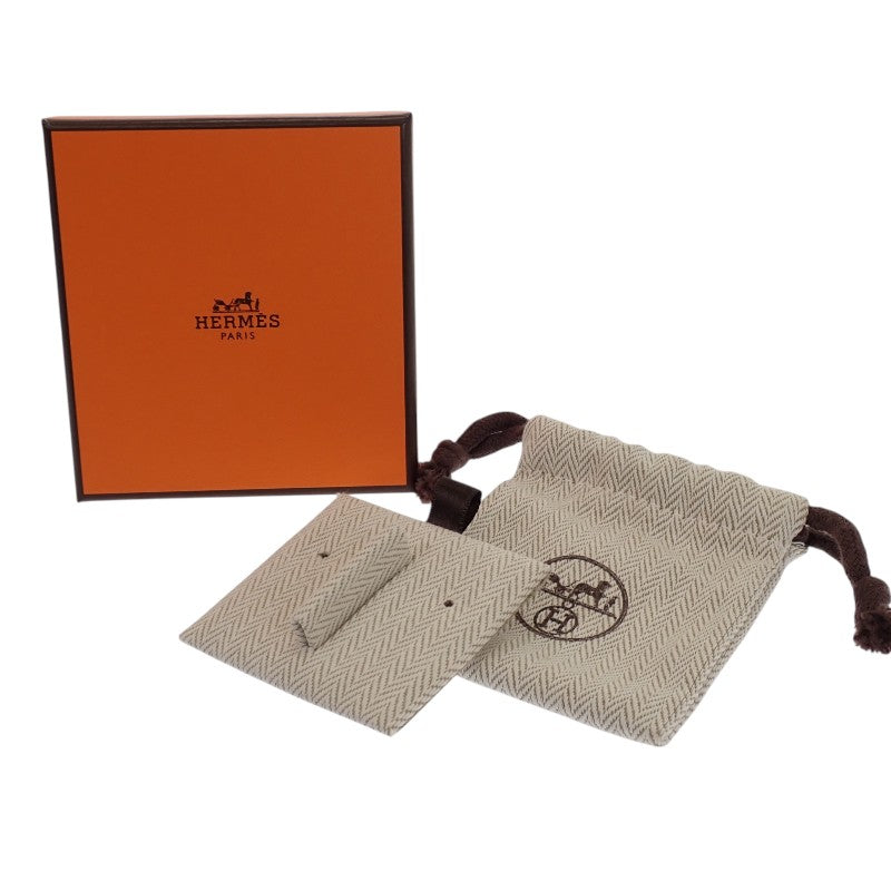 エルメス HERMES ミニ ポップ H H608002FO ピアス メタル ピンクゴールド マロングラッセ レディース【中古】【Aランク】