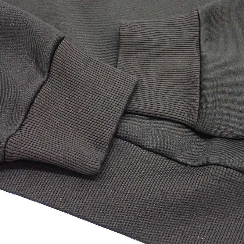 PRADA Cropped Hoodie S 134710 S000 10GS Cotton Nylon Black Women's【Used】【A Rank】