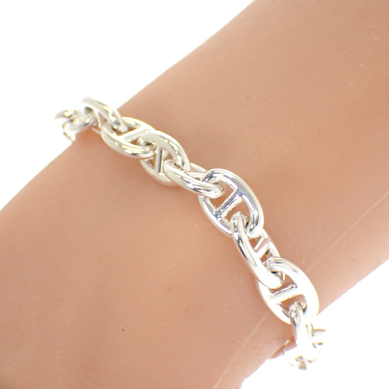 エルメス HERMES シェーヌダンクルPM 18コマ H101993B ブレスレット シルバー925 レディース メンズ ユニセックス【中古】【Aランク】
