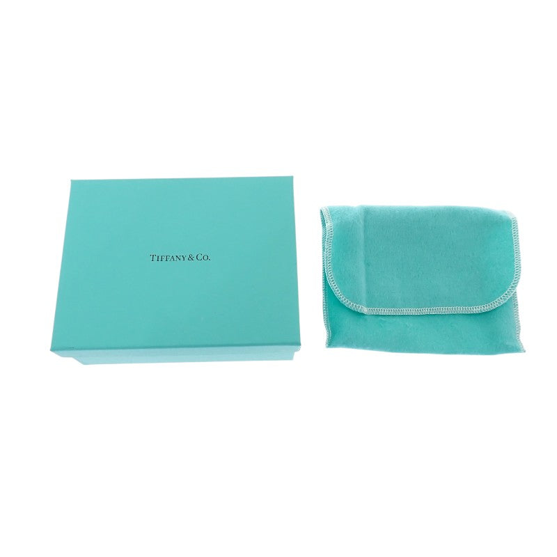 蒂芙尼 TIFFANY&Co. Return to Tiffany 小型拉鏈錢包 72020022 零錢包 皮革 藍色 銀色五金 女士【中古】【A級】
