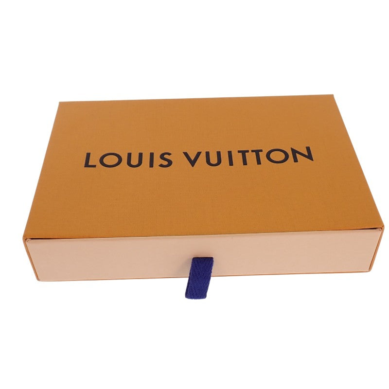 ルイヴィトン LOUIS VUITTON シュシュ ビーマインドフル M77011 ヘアアクセサリー シルク ブラウン ブルー レディース【中古】【Aランク】