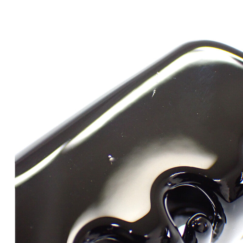 プラダ PRADA クロウクリップ 1IF103_K9D_F0002 ヘアアクセサリー メタル ブラック ゴールド金具 レディース【中古】【ABランク】