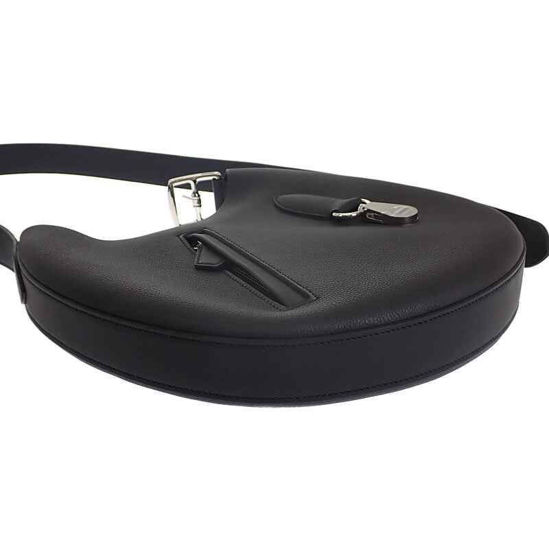 エルメス HERMES アルソン スリム K刻印 H087032CK ショルダーバッグ トゴ ヴォースイフト ブラック シルバー金具 レディース【中古】【SAランク】