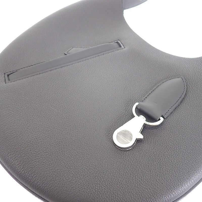 エルメス HERMES アルソン スリム K刻印 H087032CK ショルダーバッグ トゴ ヴォースイフト ブラック シルバー金具 レディース【中古】【SAランク】