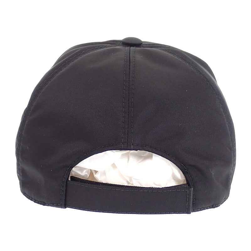 プラダ PRADA Re-Nylon ベースボール S 1HC179_2DMI_F0002 キャップ ナイロン ブラック レディース メンズ【中古】【Aランク】