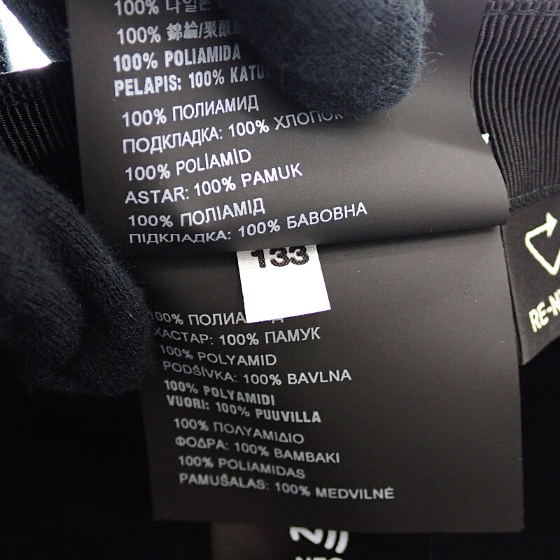 プラダ PRADA Re-Nylon ベースボール S 1HC179_2DMI_F0002 キャップ ナイロン ブラック レディース メンズ【中古】【Aランク】