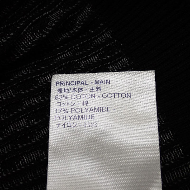 【商談中/対象者以外注文不可】ルイヴィトン LOUIS VUITTON ダミエクルーネック XL ニット コットン ナイロン ブラック メンズ【中古】【ABランク】