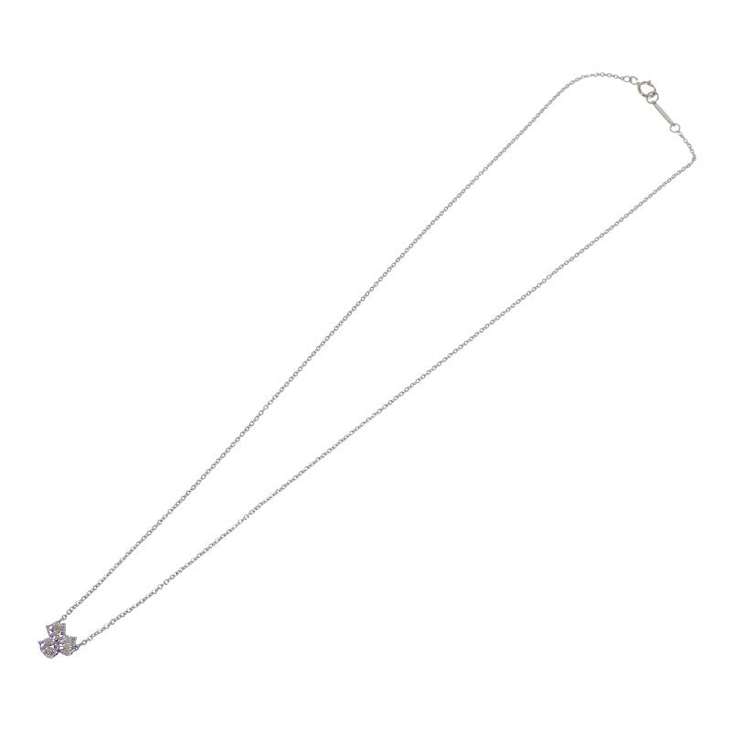 TIFFANY&Co. 蒂芙尼 Aria 項鍊 吊墜 Pt950 鉑金 鑽石 女士【中古】【A級】