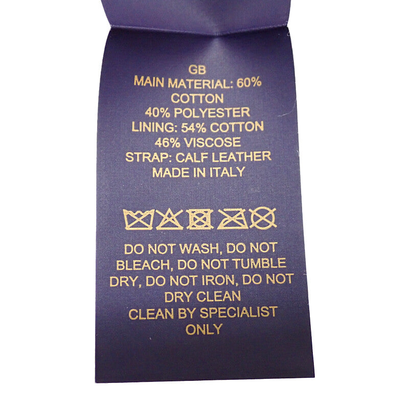 ルイヴィトン LOUIS VUITTON モノグラムエッセンシャル M5381M キャップ コットン ブラック メンズ【中古】【Aランク】