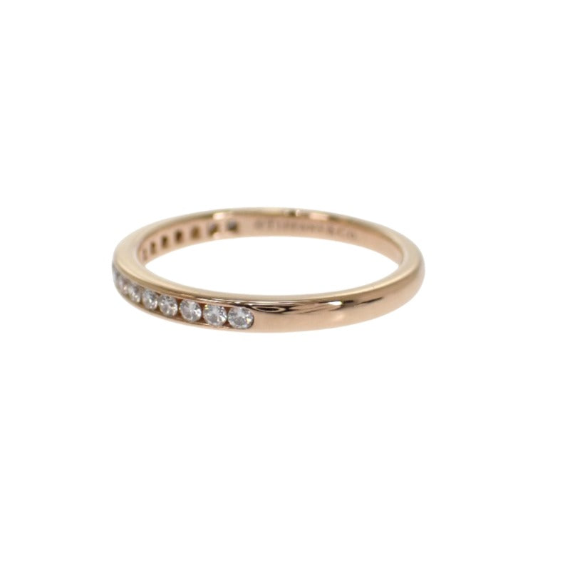 ティファニー TIFFANY&Co. ハーフサークル 10号 リング K18ピンクゴールド ゴールド ダイヤモンド レディース【中古】【Aランク】