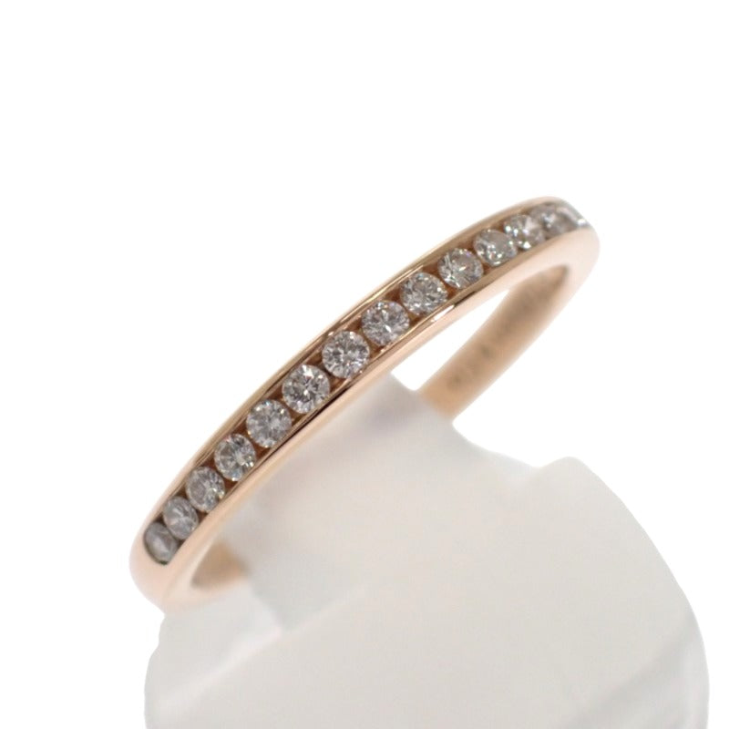TIFFANY&Co. 蒂芙尼 半圓 10號 戒指 K18粉紅金 金色 鑽石 女士【中古】【A級】