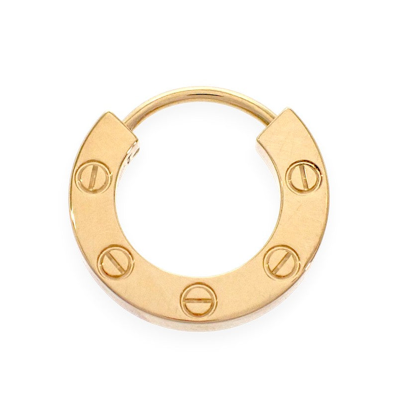 カルティエ CARTIER LOVE Single Online Exclusive B8301423 Earrings K18 Yellow Gold Gold Ladies【Used】【A Rank】