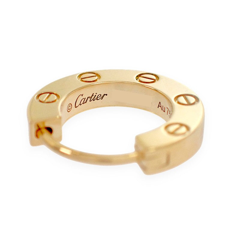 カルティエ CARTIER LOVE Single Online Exclusive B8301423 Earrings K18 Yellow Gold Gold Ladies【Used】【A Rank】