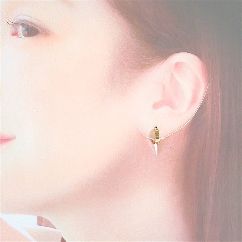 カルティエ CARTIER LOVE Single Online Exclusive B8301423 Earrings K18 Yellow Gold Gold Ladies【Used】【A Rank】