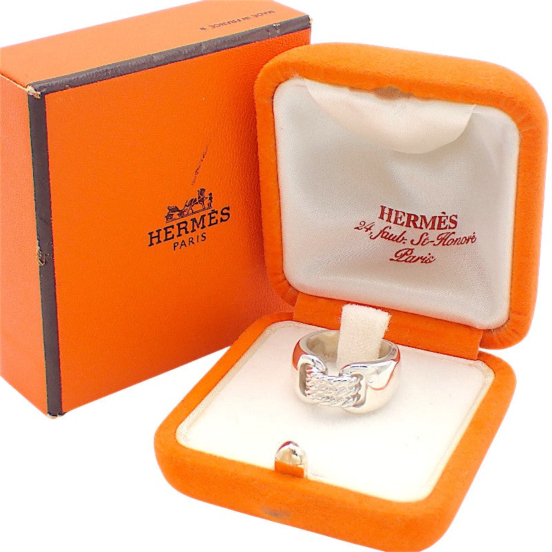エルメス HERMES シュロワ ヴィンテージ 50 リング シルバー925 銀 レディース【中古】【Aランク】