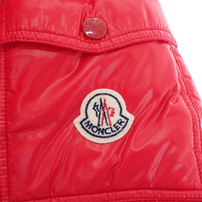 モンクレール MONCLER MAYA マヤ 1 C20914036605 68950 ダウンジャケット ナイロン ダウン90%/フェザー10% レッド メンズ【中古】【ABランク】