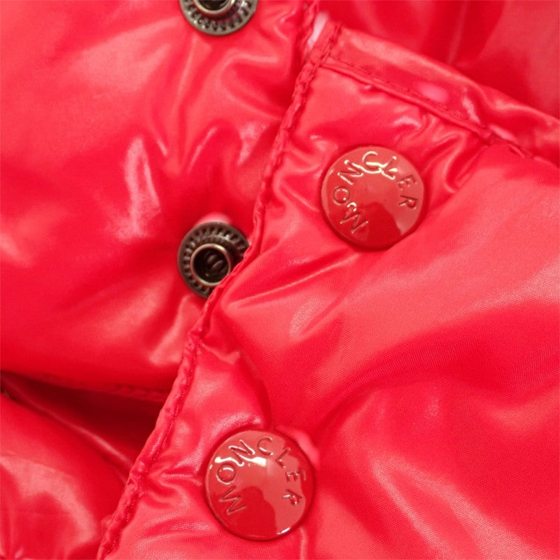 モンクレール MONCLER MAYA マヤ 1 C20914036605 68950 ダウンジャケット ナイロン ダウン90%/フェザー10% レッド メンズ【中古】【ABランク】