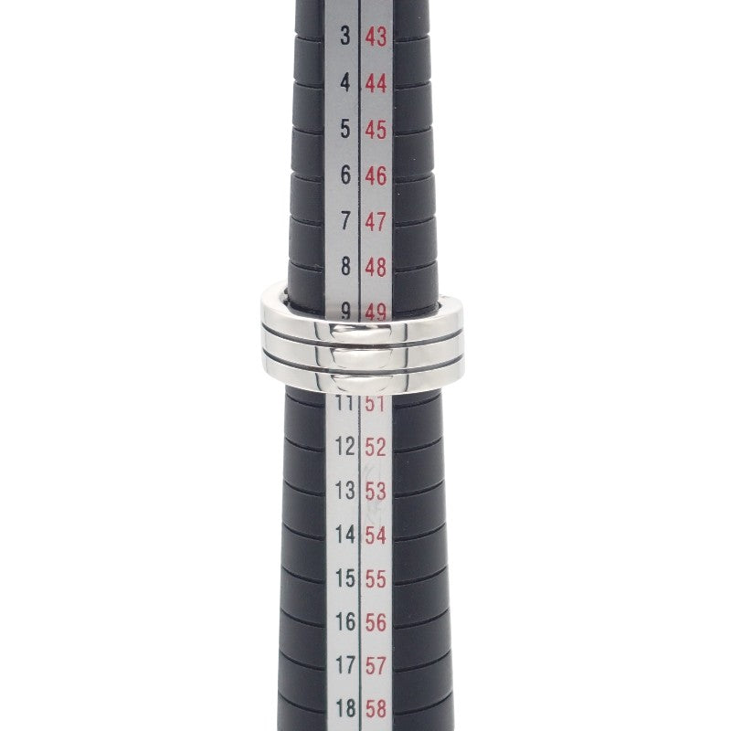 エルメス HERMES イタリーク 10号 50 リング シルバー925 銀 ブラック レディース【中古】【Aランク】