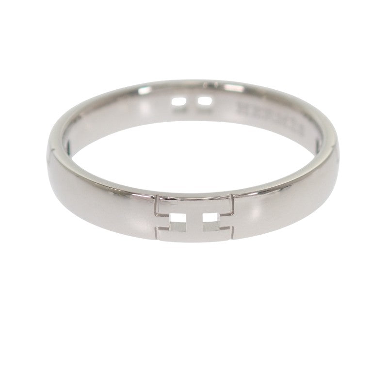 エルメス HERMES ヘラクレス 18号 リング K18ホワイトゴールド #59 メンズ【中古】【Aランク】