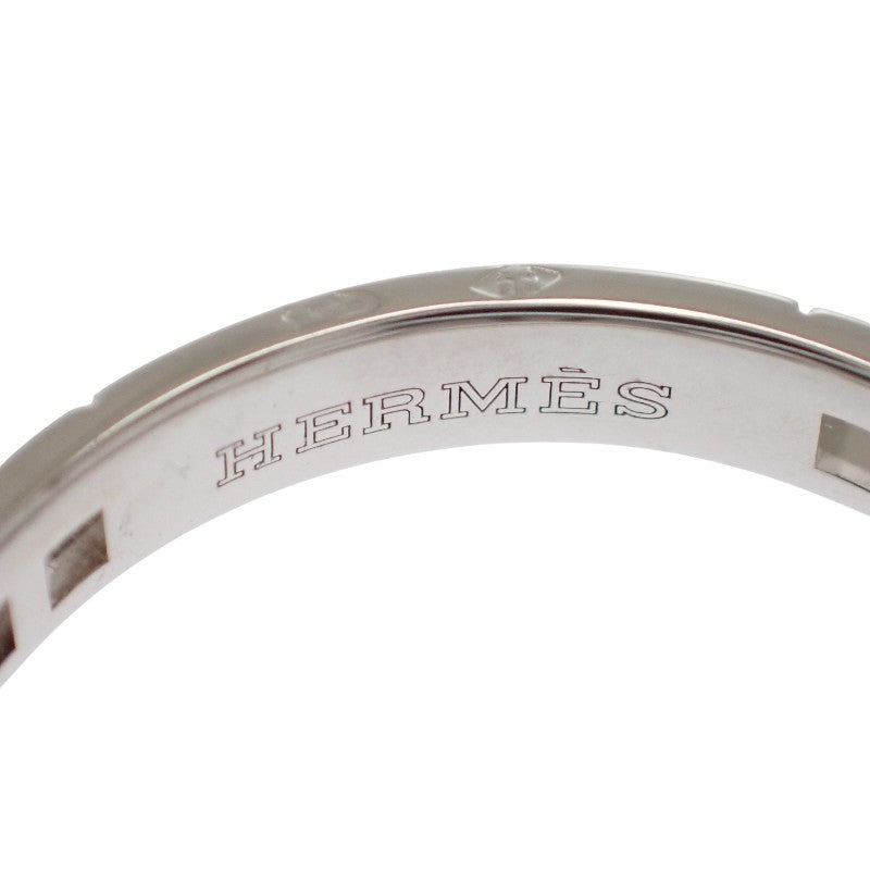 エルメス HERMES ヘラクレス 18号 リング K18ホワイトゴールド #59 メンズ【中古】【Aランク】