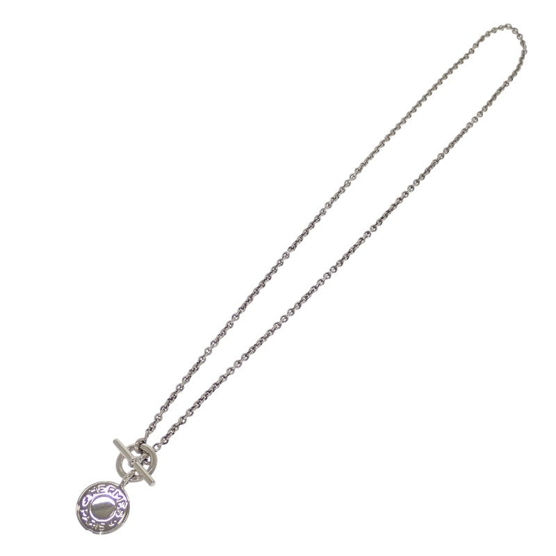 エルメス HERMES アミュレット エクスリブリス H104143B ネックレス シルバー925 レディース ユニセックス【中古】【Aランク】