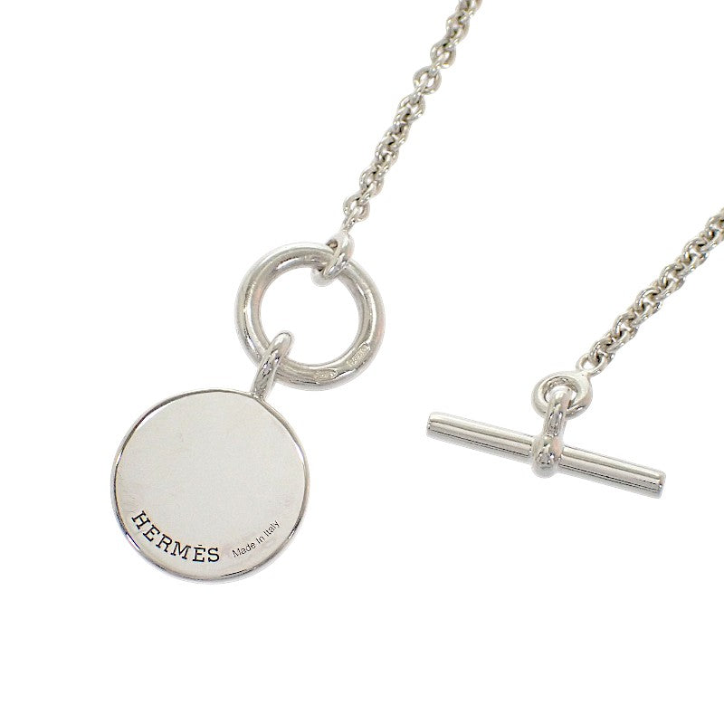 愛馬仕 HERMES Amulette Ex-Libris H104143B 項鍊 純銀925 女士 中性【中古】【A級】