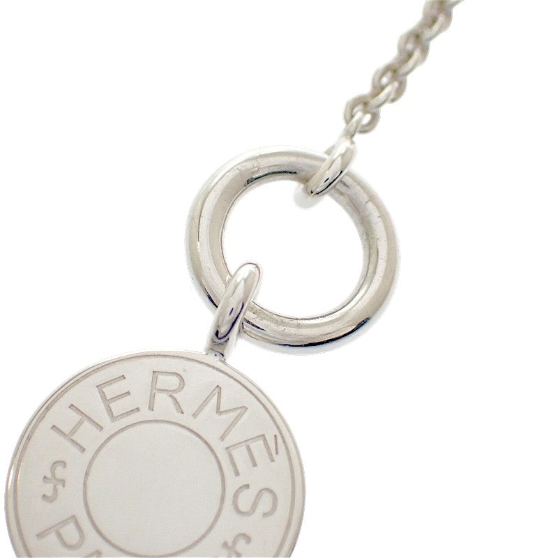 愛馬仕 HERMES Amulette Ex-Libris H104143B 項鍊 純銀925 女士 中性【中古】【A級】