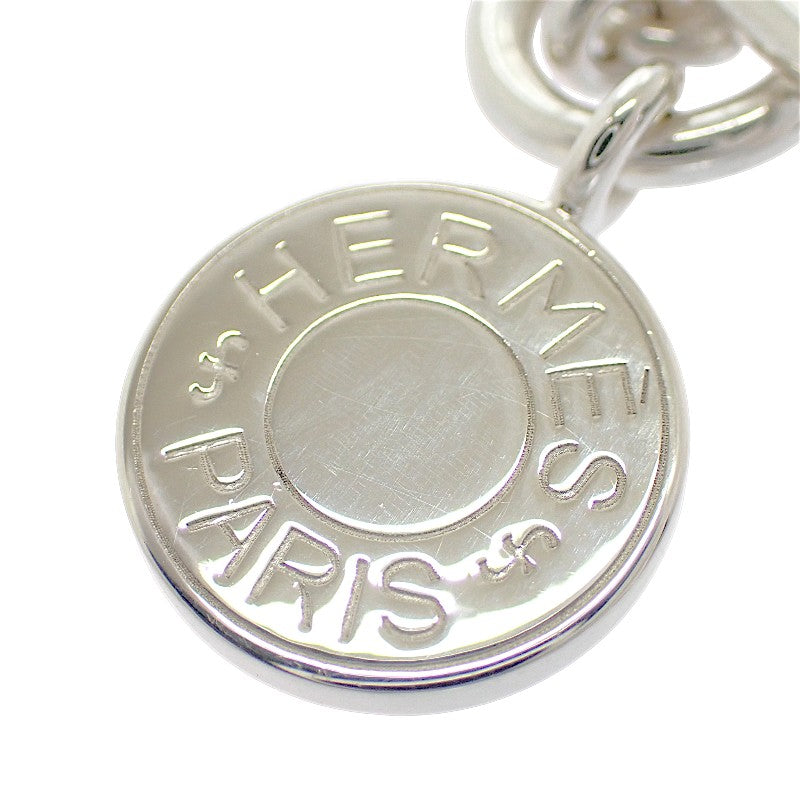 愛馬仕 HERMES Amulette Ex-Libris H104143B 項鍊 純銀925 女士 中性【中古】【A級】