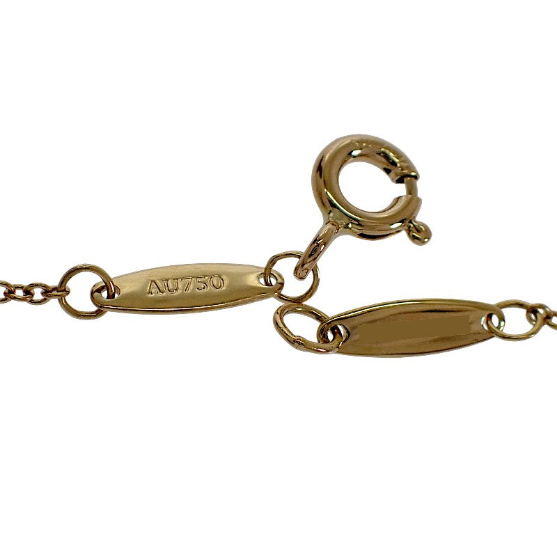 ティファニー TIFFANY&Co. バイザヤード ネックレス K18イエローゴールド ダイヤモンド レディース【中古】【Aランク】