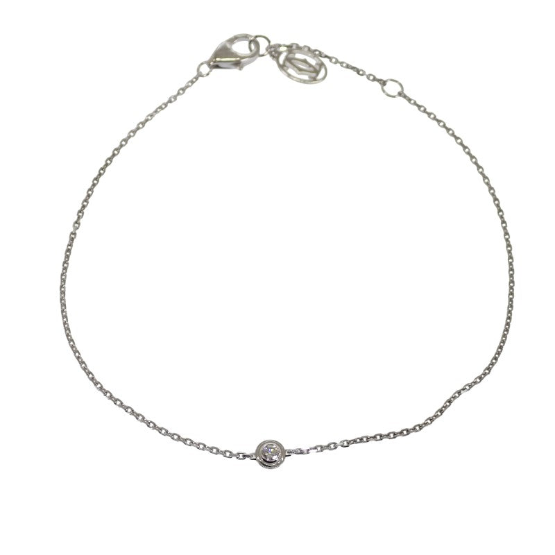 カルティエ CARTIER ダムール XS B6045517 ブレスレット K18ホワイトゴールド ダイヤモンド レディース【中古】【Aランク】
