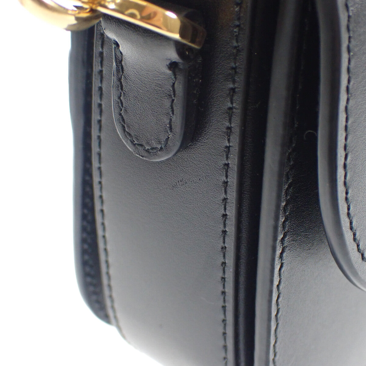 迪奧 Dior 30 Montaigne 大道包 小型 M9261UMOA_M900 肩背包 牛皮 黑色 金色金屬配件 女士【中古】【A級】