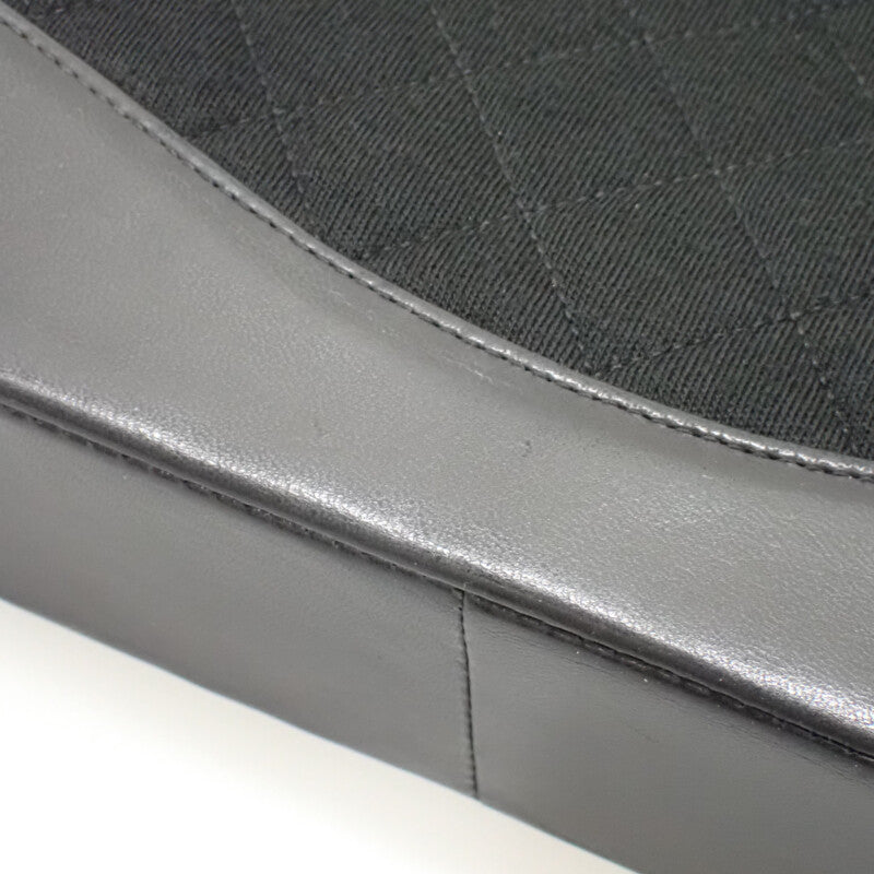 シャネル CHANEL シャネル31 ヴィンテージ 2WAYバッグ ショルダーバッグ ラムスキン コットン ブラック レディース【中古】【ABランク】