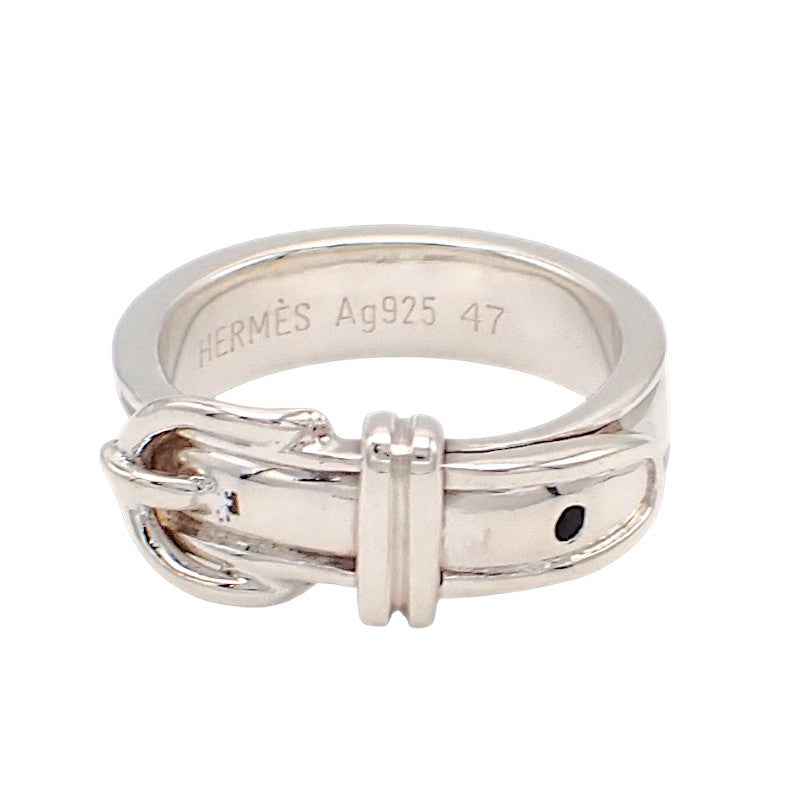 エルメス HERMES サンチュール ベルト 7号 リング シルバー925 レディース【中古】【Aランク】