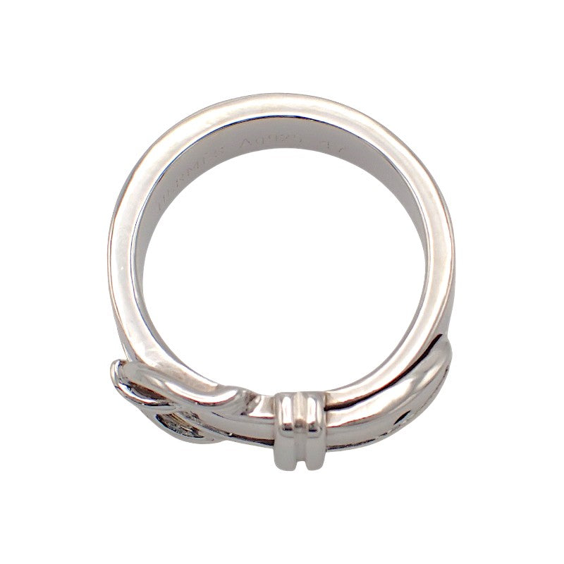 エルメス HERMES サンチュール ベルト 7号 リング シルバー925 レディース【中古】【Aランク】