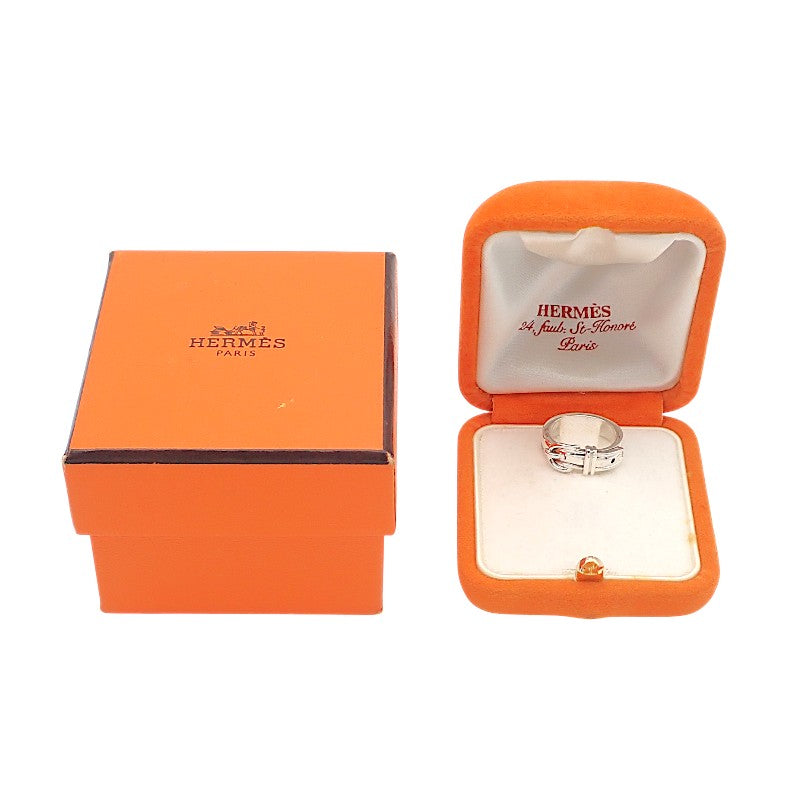 エルメス HERMES サンチュール ベルト 7号 リング シルバー925 レディース【中古】【Aランク】