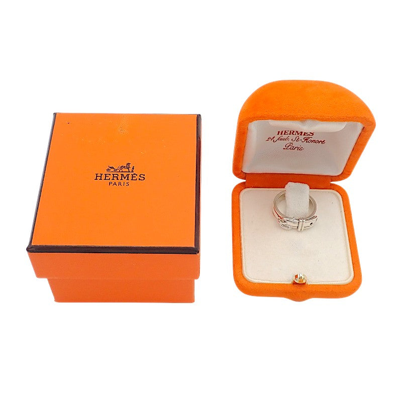 エルメス HERMES サンチュール ベルト 11号 リング シルバー925 レディース【中古】【Aランク】
