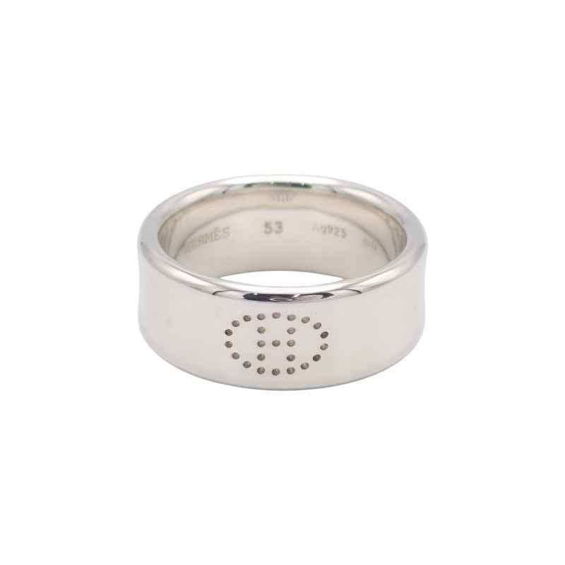 エルメス HERMES エクリプス リュバン 13号 リング シルバー925 シルバー レディース【中古】【Aランク】