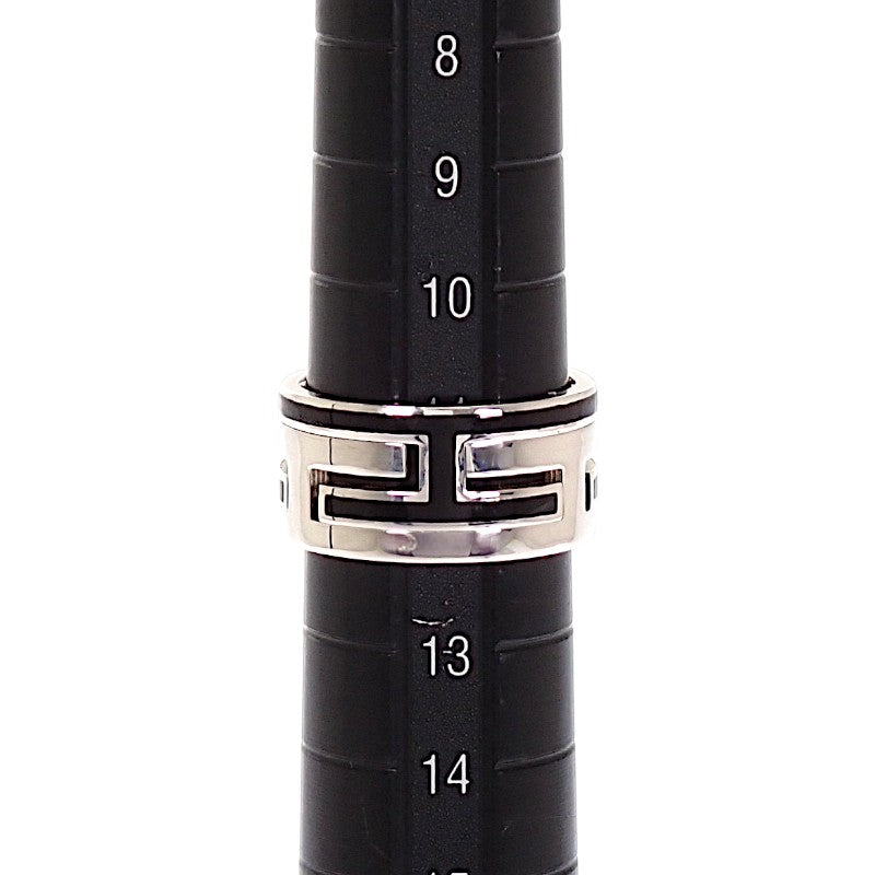 エルメス HERMES ムーブ アッシュ 12号 リング シルバー925 ブラック レディース メンズ【中古】【Aランク】