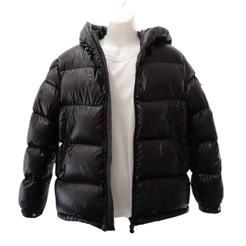 モンクレール MONCLER ECRINS エクラン 1 F20911A54500 68950 ダウンジャケット ナイロン ダウン90%/フェザー10% ブラック メンズ【中古】【ABランク】