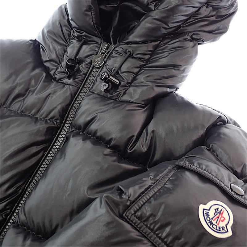 モンクレール MONCLER ECRINS エクラン 1 F20911A54500 68950 ダウンジャケット ナイロン ダウン90%/フェザー10% ブラック メンズ【中古】【ABランク】