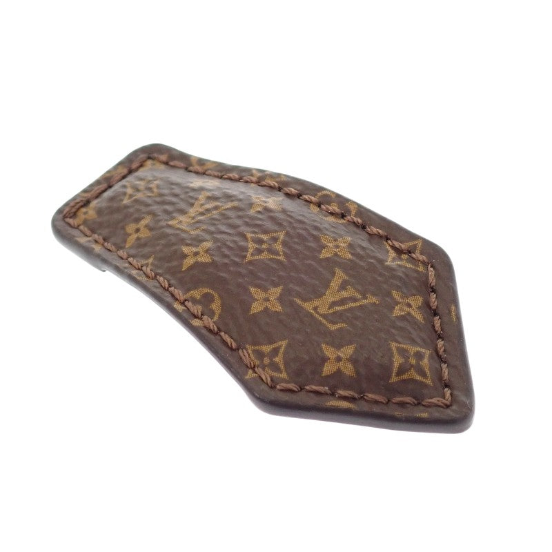 ルイヴィトン LOUIS VUITTON バレッタ・LVバックステージミニ M02185 ヘアアクセサリー モノグラムキャンバス ブラウン レディース【中古】【Aランク】