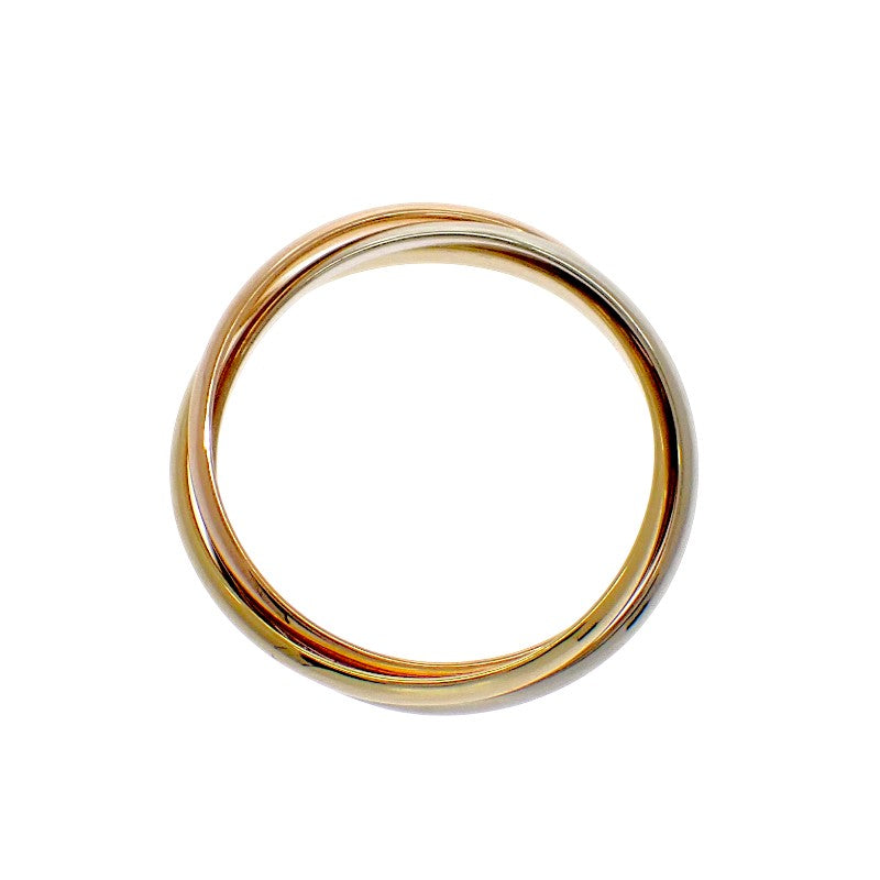 カルティエ CARTIER Le Must de Cartier トリニティ XS 14号 リング K18イエローゴールド K18ピンクゴールド K18ホワイトゴールド #54 レディース メンズ【中古】【Aランク】