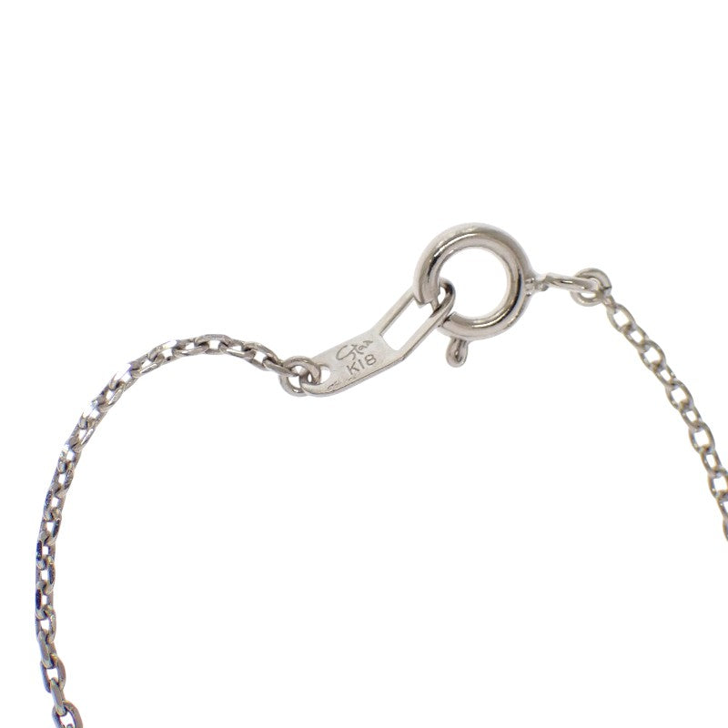 スタージュエリー STAR JEWELRY クロス 十字架 ネックレス K18ホワイトゴールド ダイヤモンド レディース【中古】【Aランク】