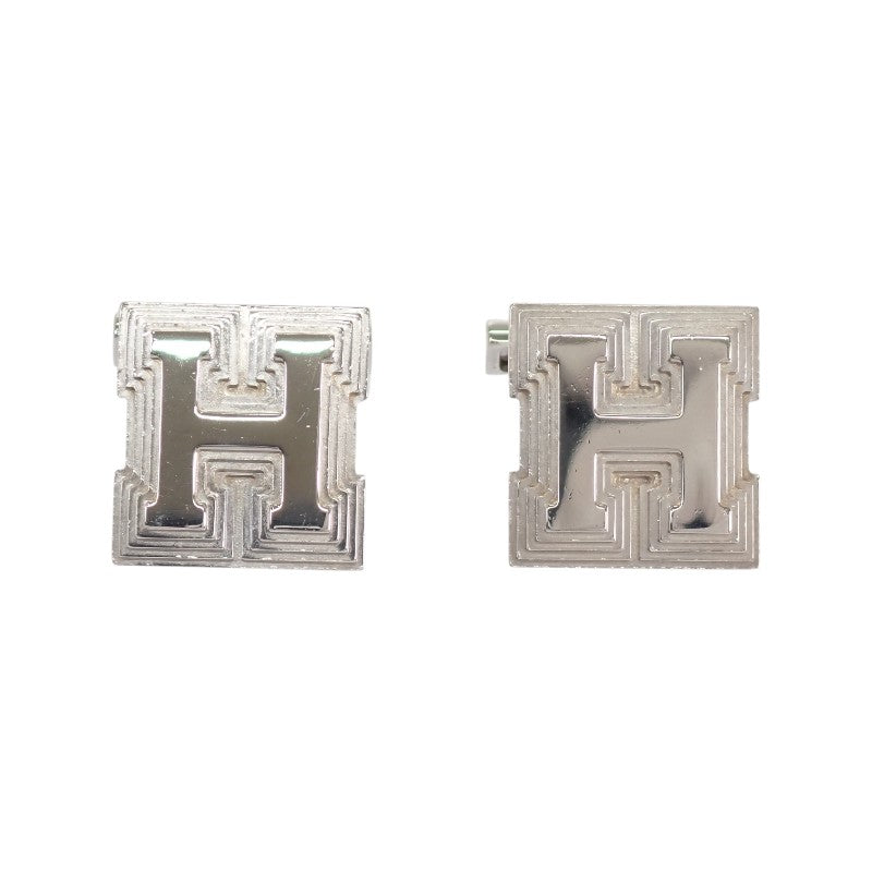 エルメス HERMES Hロゴ カフリンクス カフスボタン カフス シルバー925 