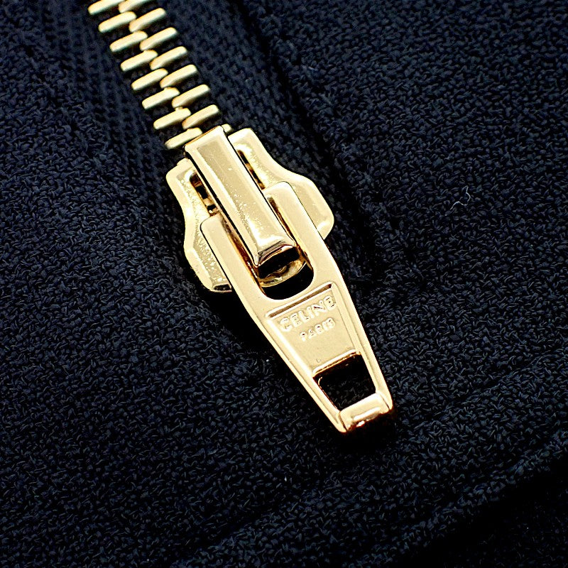 セリーヌ CELINE ベルト付き アーミードレス 2R59G865C ワンピース アセテート/レーヨン ブラック #34 レディース【中古】【Aランク】