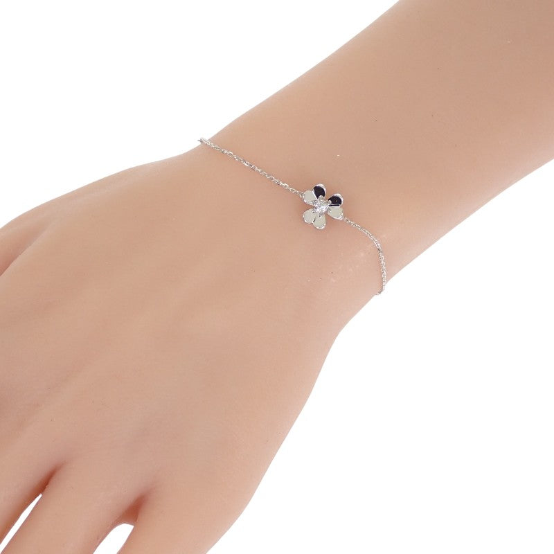 ヴァンクリーフ&アーペル Van Cleef & Arpels フリヴォル ミニ VCARP0J500 ブレスレット K18ホワイトゴールド ダイヤモンド レディース【中古】【Aランク】
