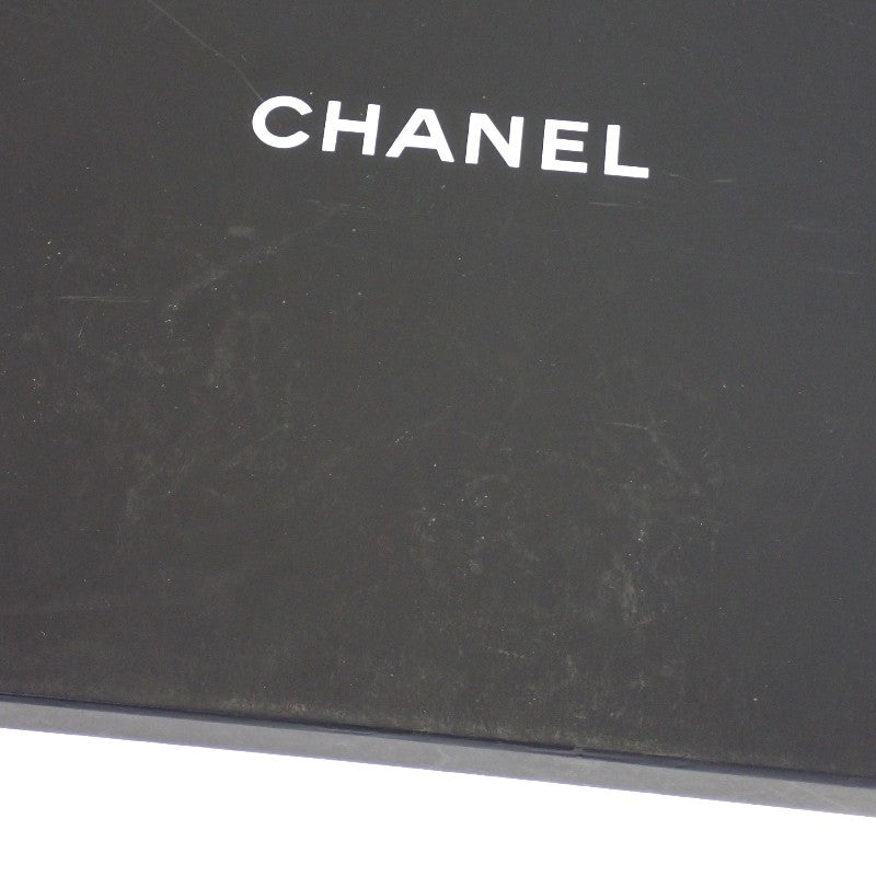 シャネル CHANEL スカーフ&シュシュ セット フラワー 22P刻印 スカーフ シルク ブラック ホワイト レディース【中古】【ABランク】