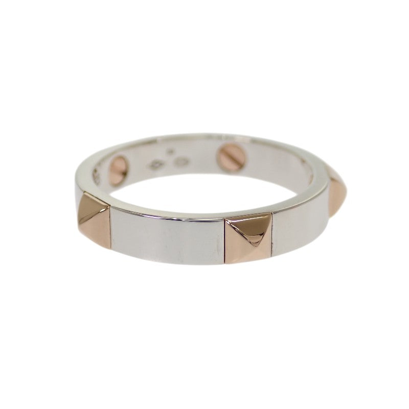 エルメス HERMES クルー・ドゥ・H 18.5号 H123646B00059 リング K18ピンクゴールド シルバー925 59 メンズ レディース ユニセックス【中古】【Aランク】