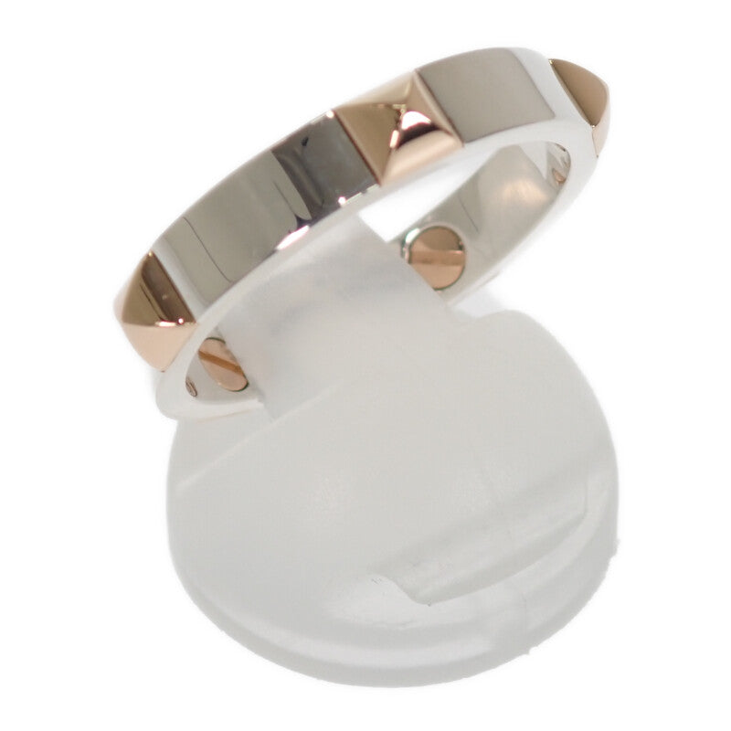 エルメス HERMES クルー・ドゥ・H 18.5号 H123646B00059 リング K18ピンクゴールド シルバー925 59 メンズ レディース ユニセックス【中古】【Aランク】